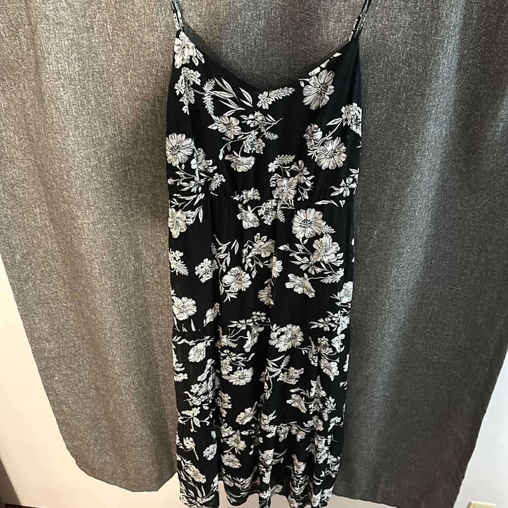 J.Crew Long Sheer, Floral Dress